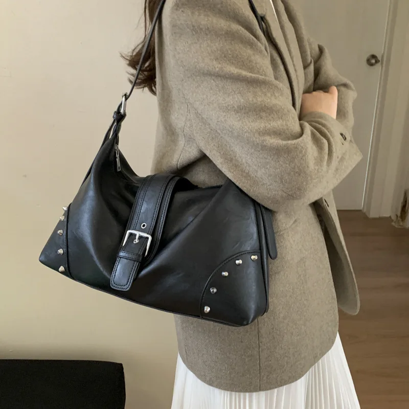 

2025 Luxury Feel Hobo Bag for Women, Large Capacity Vintage Crossbody Shoulder Bag, Niche Designer Purse