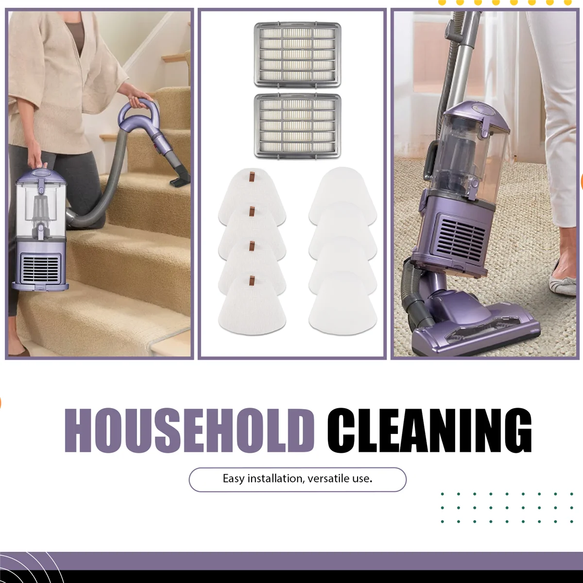 A92G HEPA-фильтр для вакуумного навигатора, подъемный NV350 NV351 NV352 NV355 NV356 NV357, насадка для пылесоса, запасные части