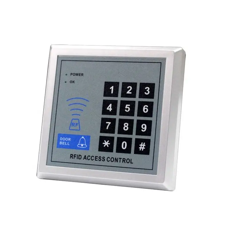 

Rfid Card Reader 125Khz Biometric Plastic Door Access Control System Products with Password Keypad RFID Access Control Reader