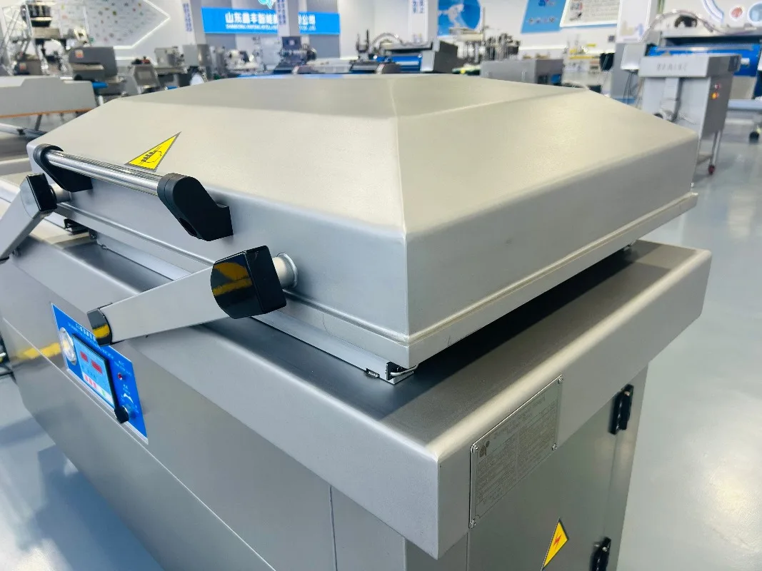 Factory Supply Manuel Swing Double Chamber Vacuum Packing Machine Vacuum Machine for Food and Non-food China Manufacturer