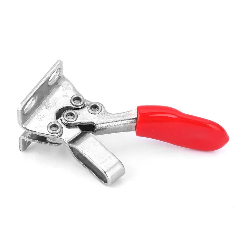 Toggle Clamp Holding Capacity 280KG Toggle Latch Catch Clasp Door Bolt Quick Release Clamp Woodworking Hand Tool Fixture