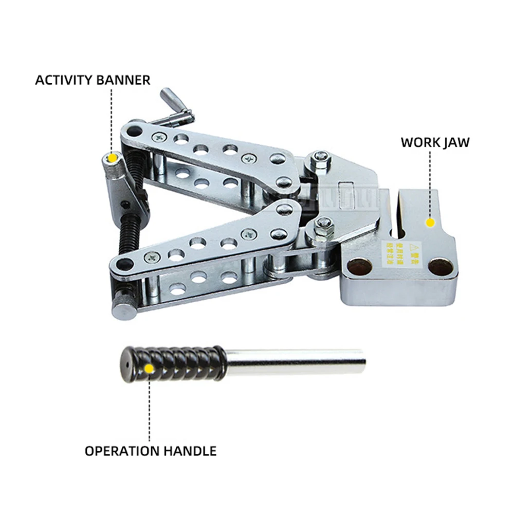 Multifunctional Portable Mechanical Punch for Copper Aluminum Plate - Hand Operated Metalworking Tool