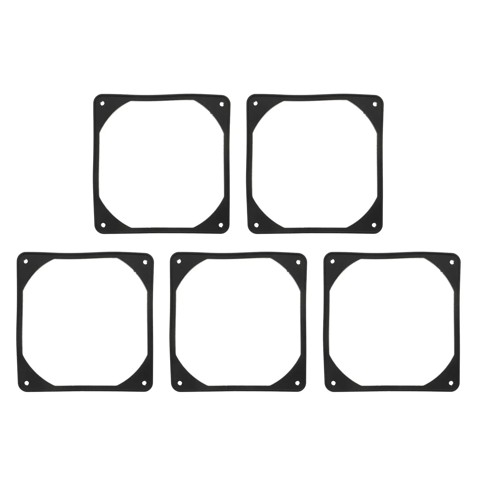 

5pcs Computer Fan Anti-Vibration Silicone Pads Gaskets Reduce Noise Shock Proof Laptop Vibration Damping Pad PC