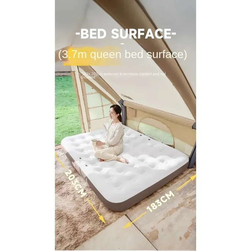 Air mattress Automatic new tent Outdoor camping Sleeping mattress Floor bunk Portable household air mattress bed