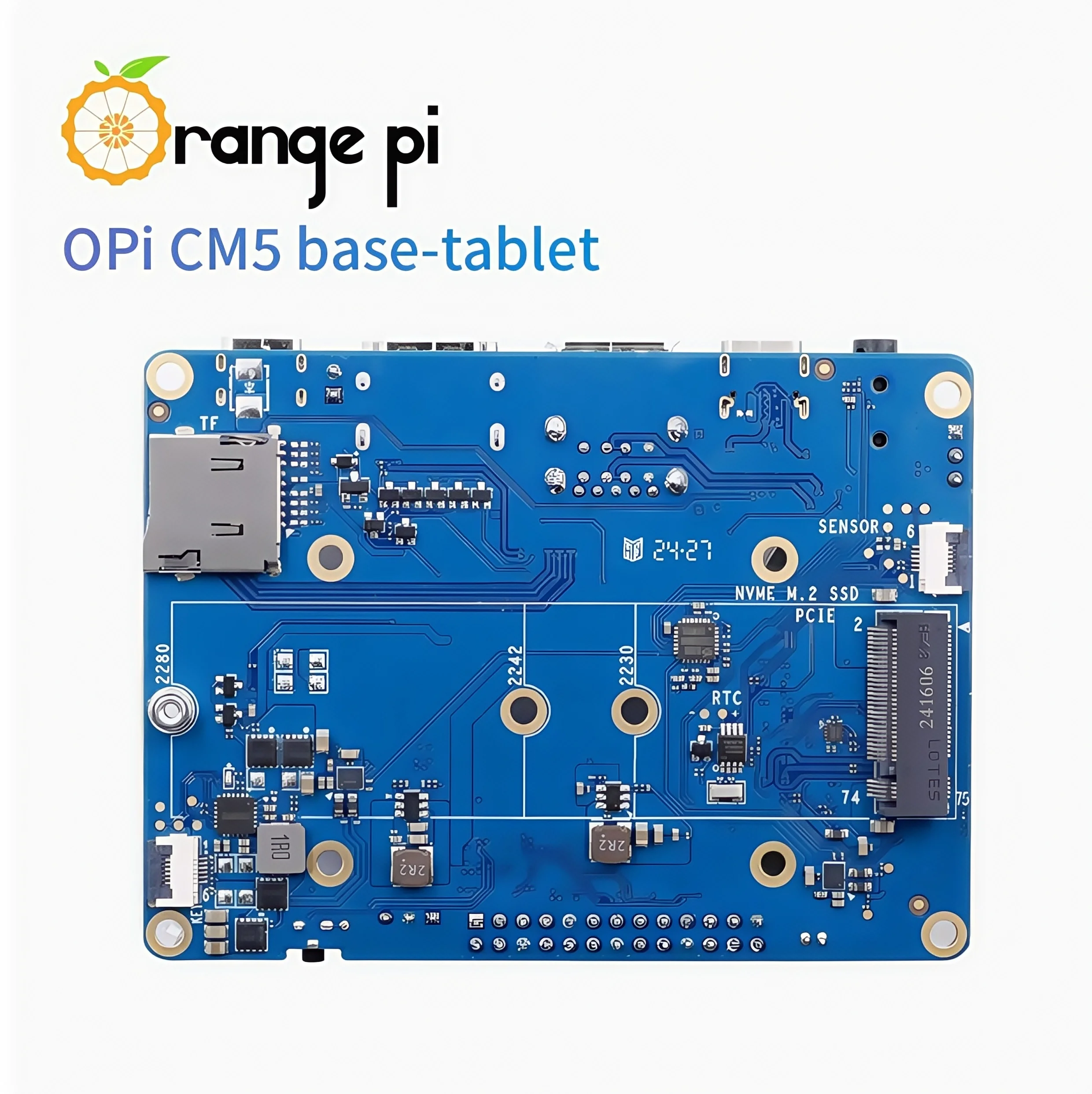 TopElec Orange Pi CM5 Base-tablet Core Board Supporting Baseboard Base-tablet