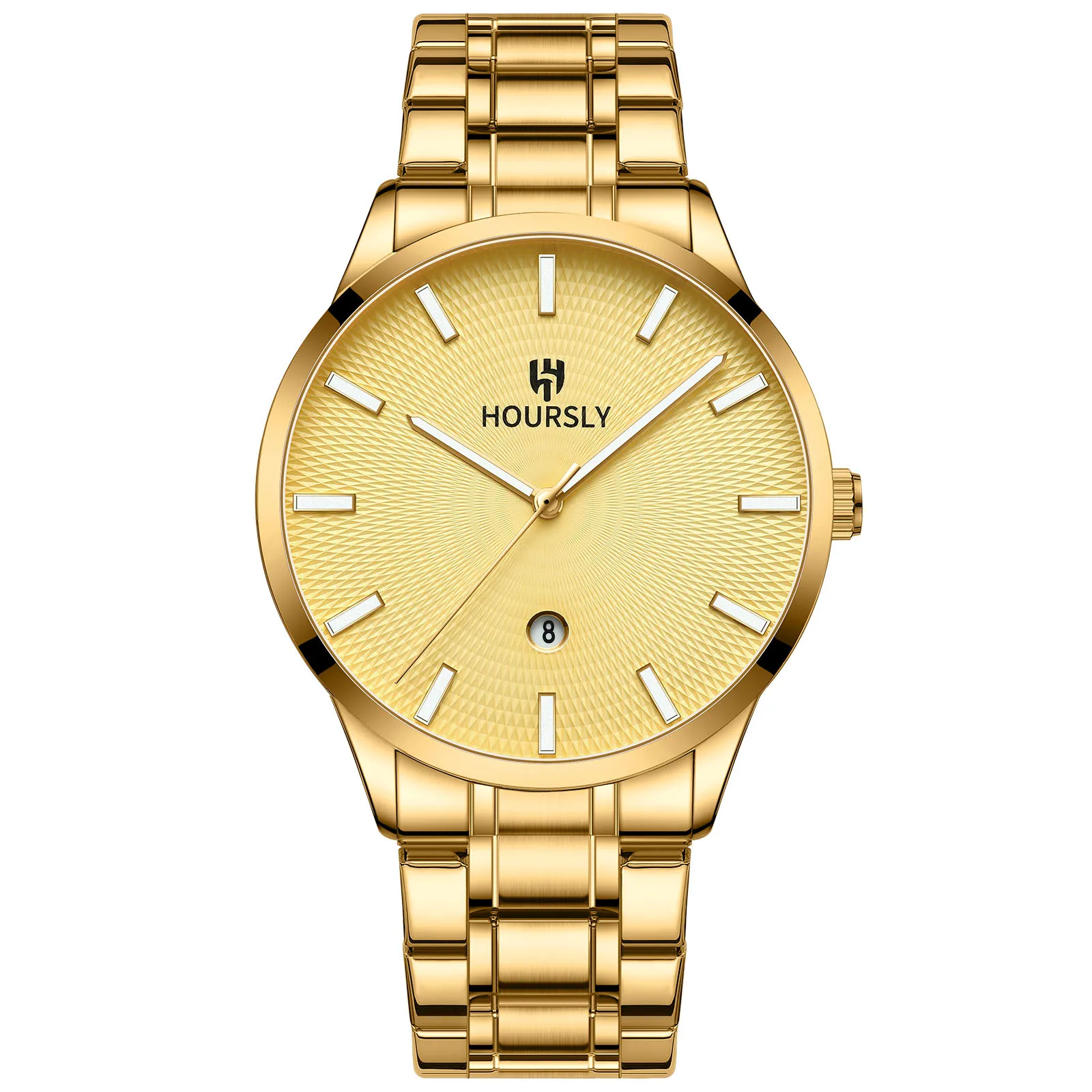 Relogio Masculino Minimalist Men's Watch Luxury Brand Steel Strip Calendar Night Light Business Fashion Quartz Men's Watch