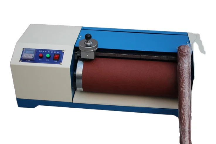 DIN Abrasion Testing Machine Advanced Rubber Leather Wear Tester Footwear Lab Resistance Equipment