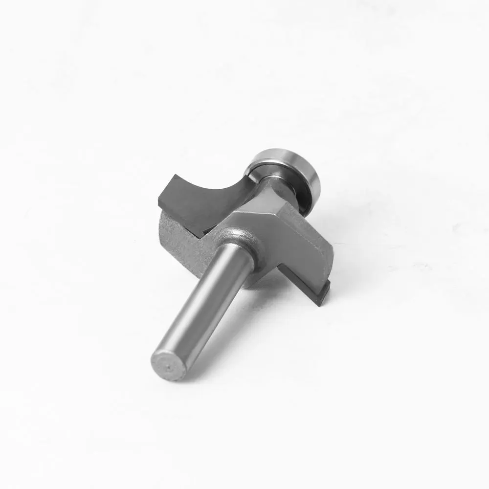 1PC Round Corner Cutter 6.35/12.7mm Handle Alloy Woodworking R Chamfering Cutter Computer Engraving Machine Slotting Cutter