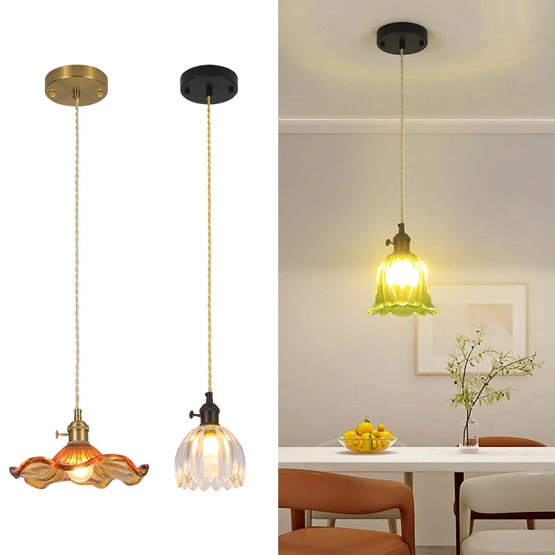 

Modern LED Pendant Light Simple Restaurant Ceiling chandelier Lighting Fixtures Bedroom Living Room Bar Lamp Colorful Glass