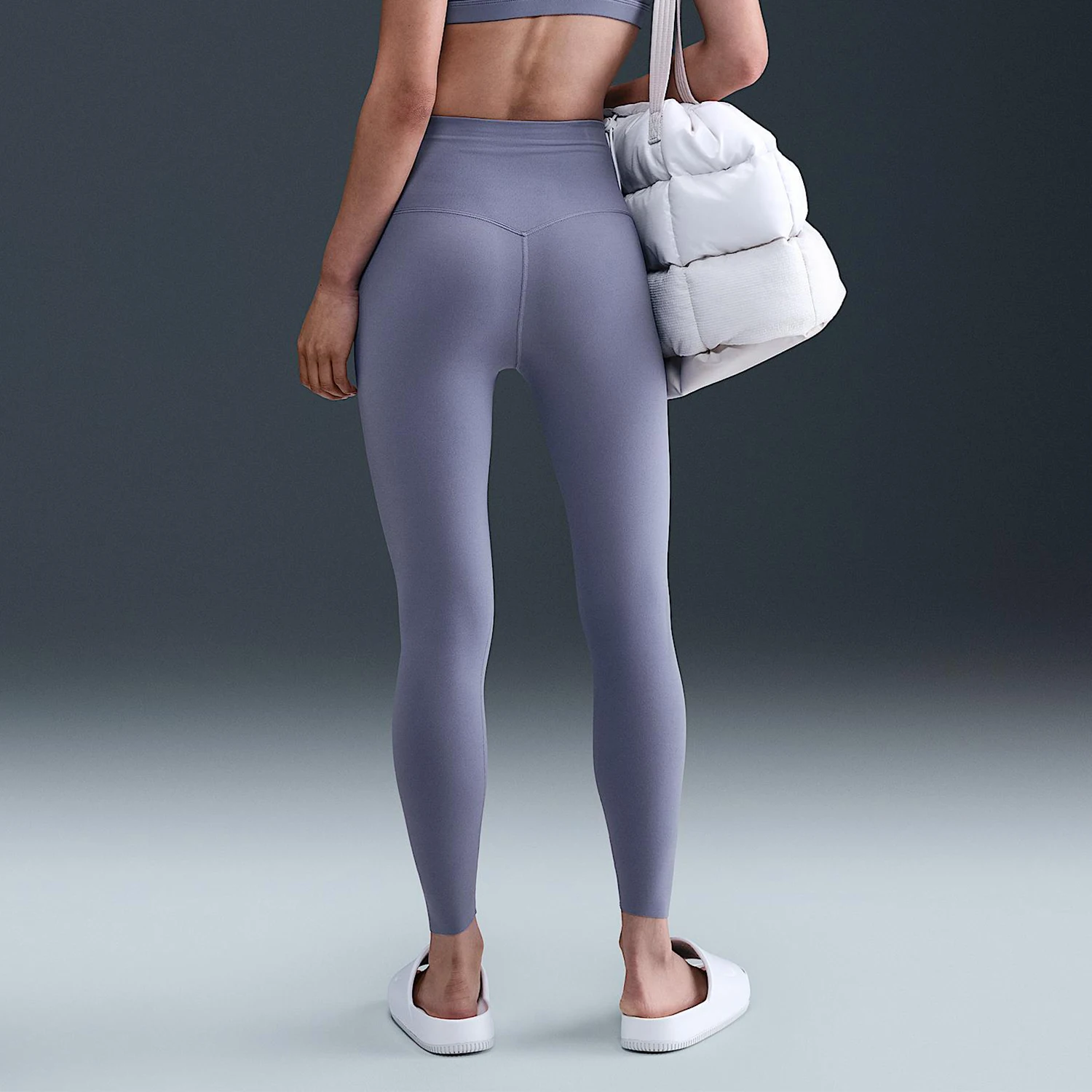 Nike genuine comfortable winter women's breathable running tight cropped pants DQ6016-499