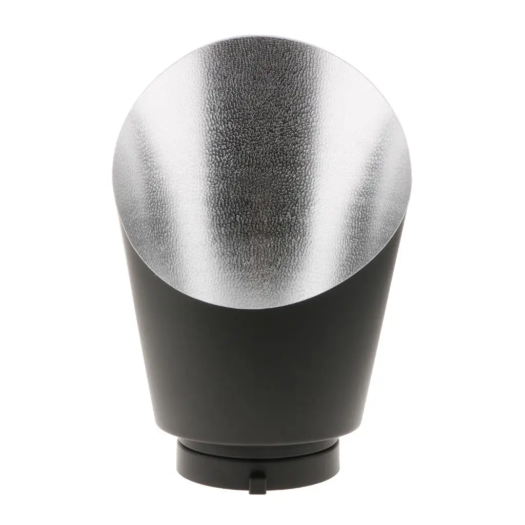 

Background Reflector Elliptic Aluminum Speedlight Diffuser Oblique Flash for Bowens Mount Art Photography