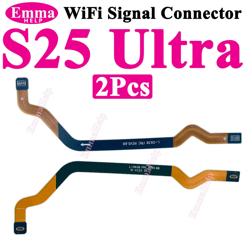 2Pcs Wi-Fi Signal Main Flex Cable For Samsung S25 Plus S25Ultra S938 S931 S936 S25Plus Antenna Main Board Connector Motherboard image 6