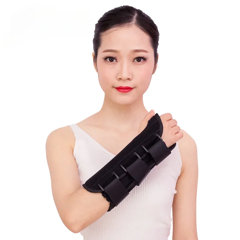 Cuscinetti di supporto per il polso del Tunnel carpale Brace Sprain avambraccio Splint Strap Protector compressione guanti per l\'artrite supporto