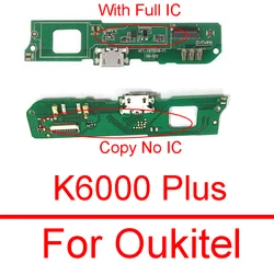 USB Port Charging Board For Oukitel K6000 Plus USB Charging Dock Port Flex Cable Accessories For K6000 Plus Replacement Parts