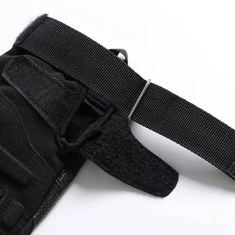 The Black Eagle Long Finger Tactical Gloves are specially designed for men's outdoor training, combat protection, wear resistanc