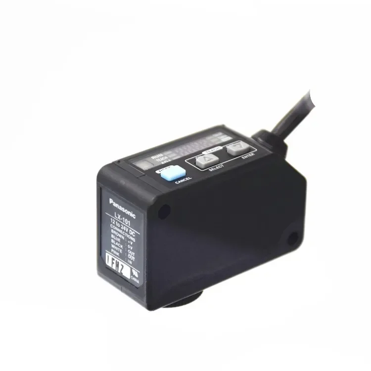 Suitable for Panasonic for LX-101 LX-111-P digital display 3-color LED color code photoelectric color label sensor electric eye