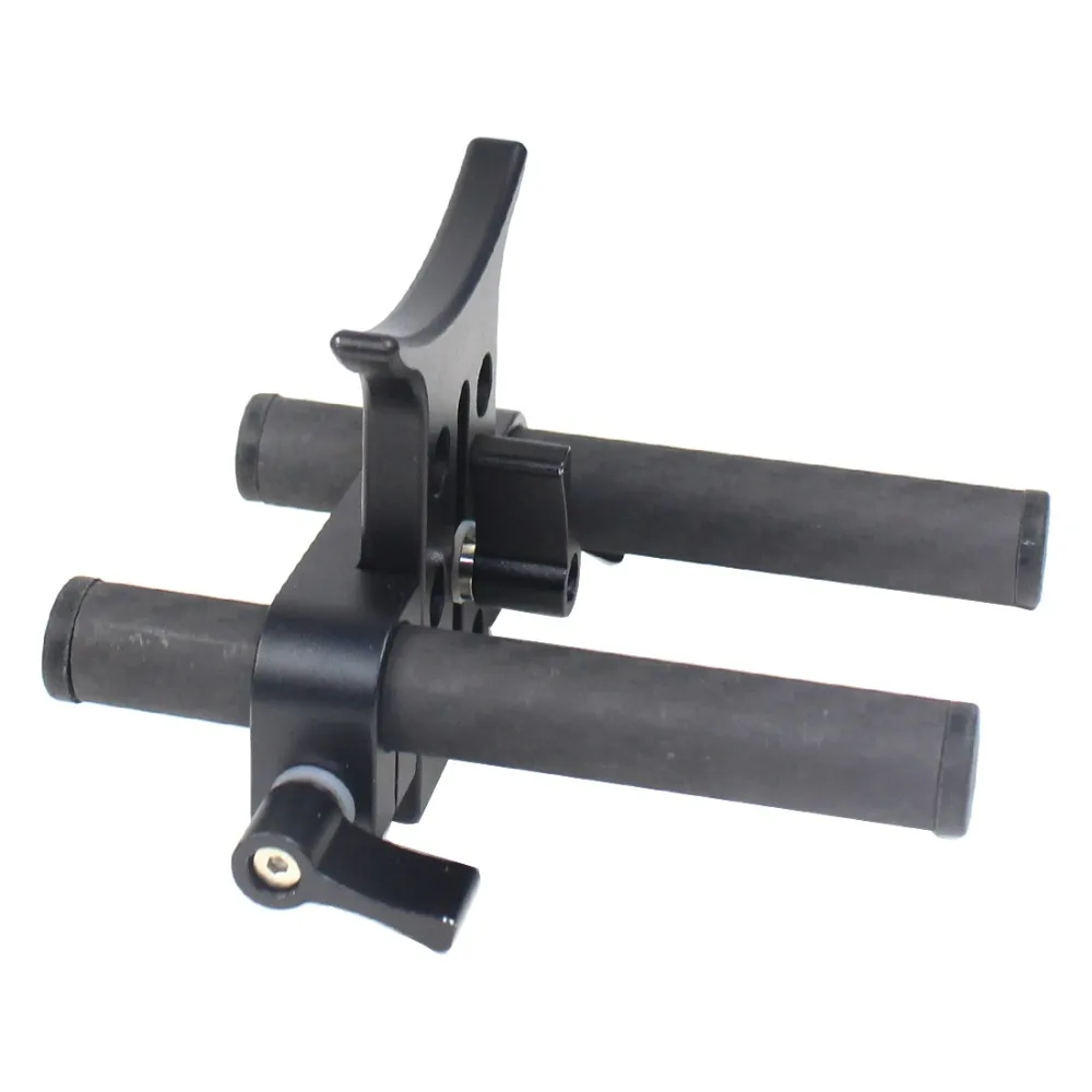 2 Stück 10cm 25cm 30cm 40cm Carbonfaserrohr mit 15mm Teleobjektivhalterung für Rig-Schienen-Klemmsystem Follow Focus SLR-Kameras – Detail 16