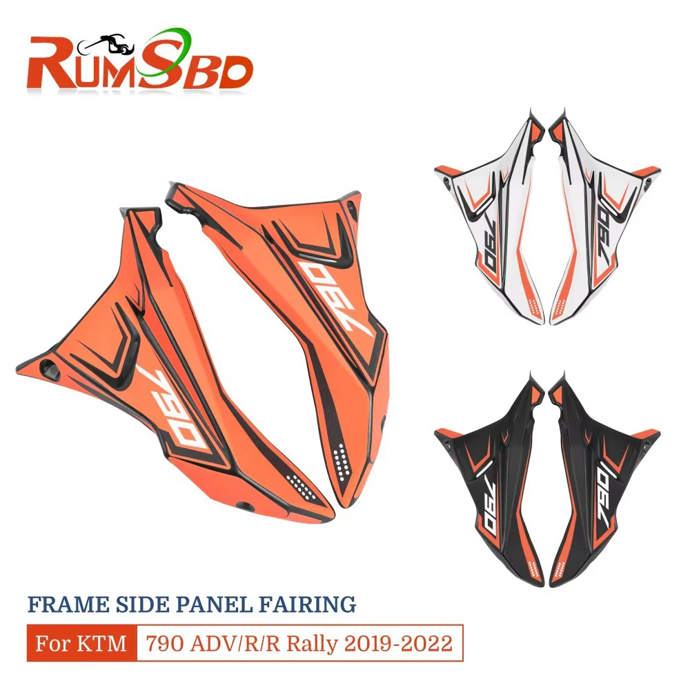 

Motorcycle Left Right Frame Side Cover Fairing For KTM 790 Adventure R ADV R Rally 2019-2022 Aerodynamic plate Bodywork Panels