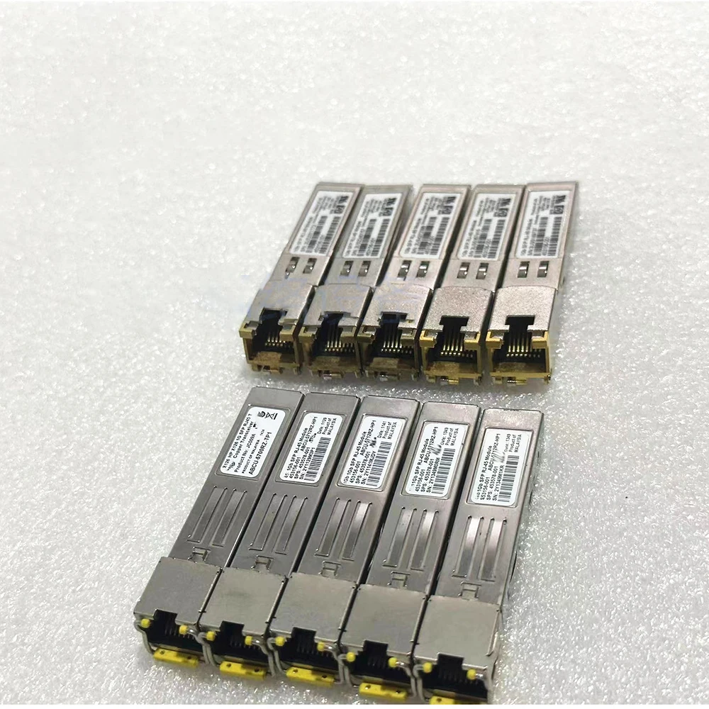 1pcs For Original HP 1gb module 453156-001gb optical-to-electrical interface module SFP RJ-45