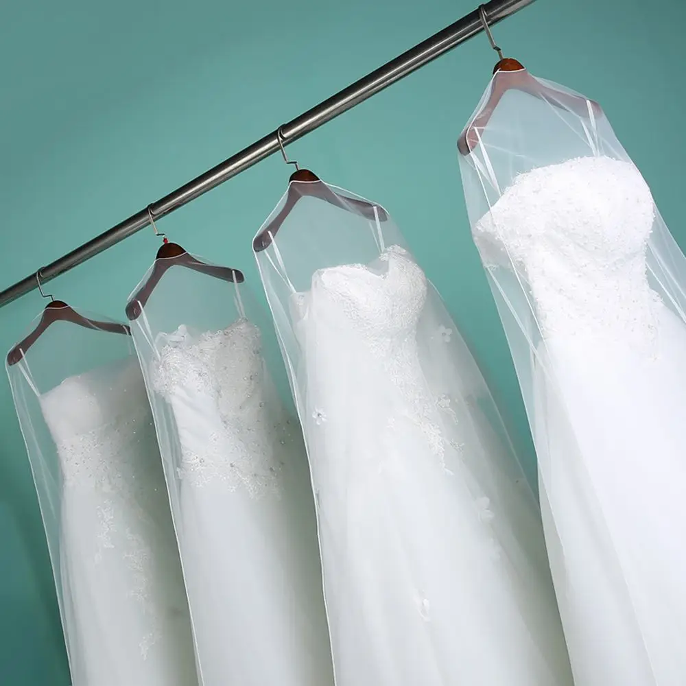 Wardrobe Case Household Bride Gown Case Clothing Cover Dust-proof Covers Wedding Dress Storage Bags