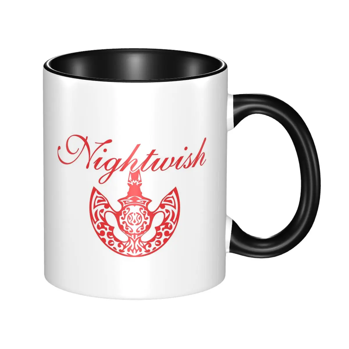 

Nightwish Symphonic Metal Music Band Merchant Mug Funny Ceramic Coffee Cups Tea Mugs Milk Cup Drinkware Gift for Woman Man