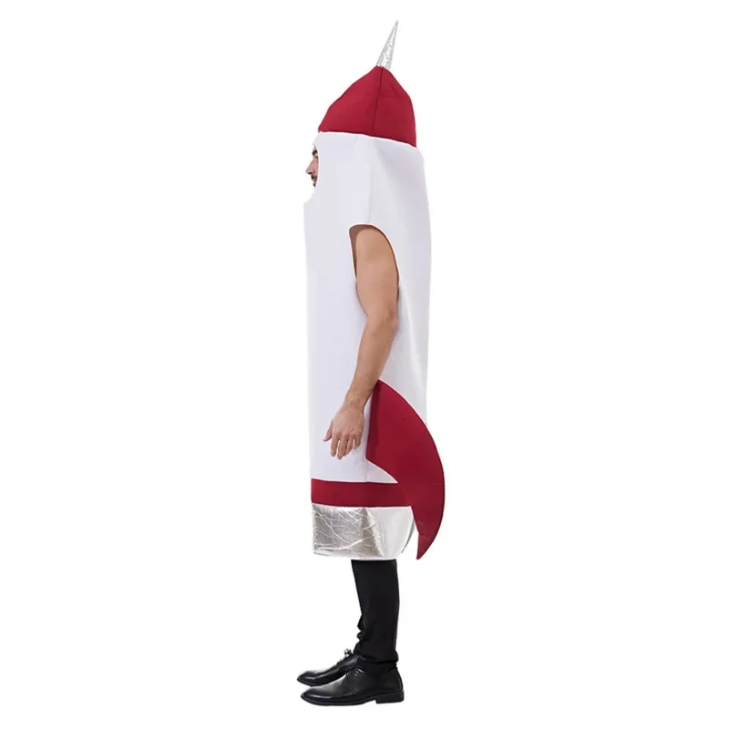 Inflatable rocket cosplay costume space boys girl outfits women men adult Halloween Carnival party disguise roleplay suit