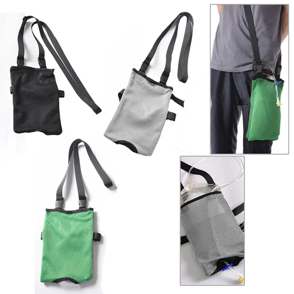 

2000ml Abdominal Dialysis Drainage Hanging Bag Urine Leg Bag Cover Adjustable Shoulder Strap Liquid Urine Collection Bag