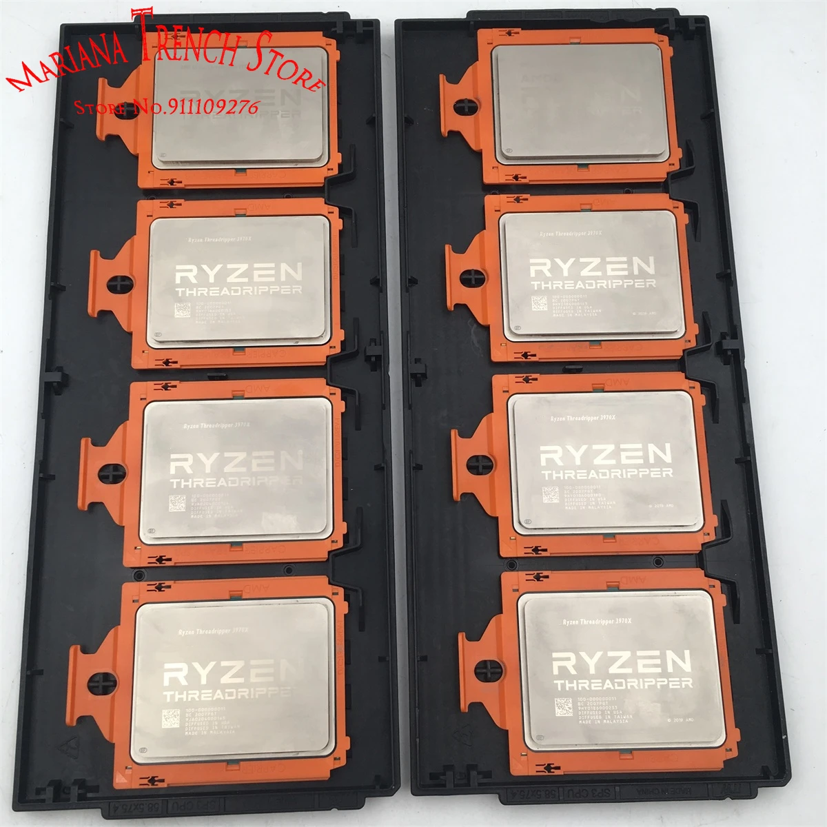 Processor for Ryzen Threadripper 3970X 32 Cores 64 Threads Base Clock 3.7GHz Max. Boost Up to 4.5GHz