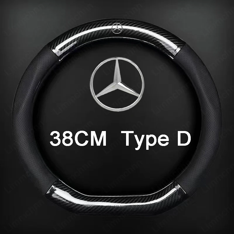 

Car Accessories For Mercedes Benz AMG GLC W203 W206 W205 W211 W212 W201 W210 W168 W220 A B C E S Class Car Steering Wheel Cover