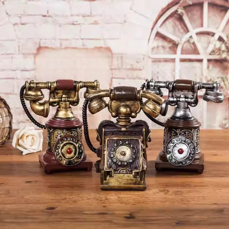 American Retro Small Ornaments Gramophone Creative Home Cafe Restaurant Wine Cabinet Decorations