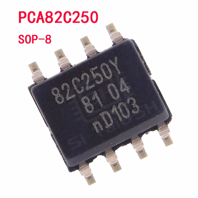 5PCS PCA82C250 A82C250 PCA82C250T SOP8 PCA82C251 Interface chip 82C250Y 82C251