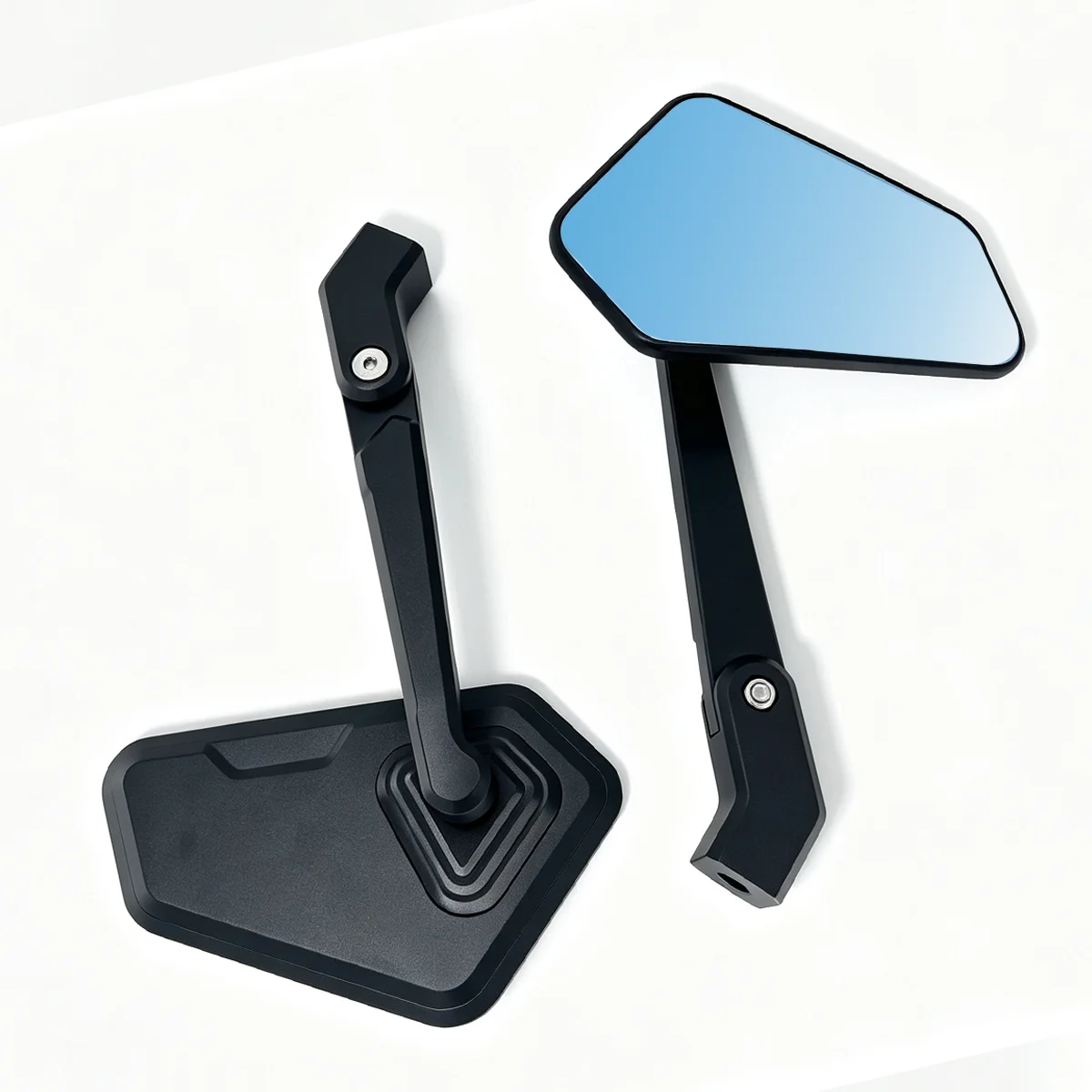 1 Paar universelle 10-mm-Motorrad-Rückspiegel für Honda CB600F Hornet CB1000R CBR600RR CBR1000RR, Seitenspiegel. – Detail 8