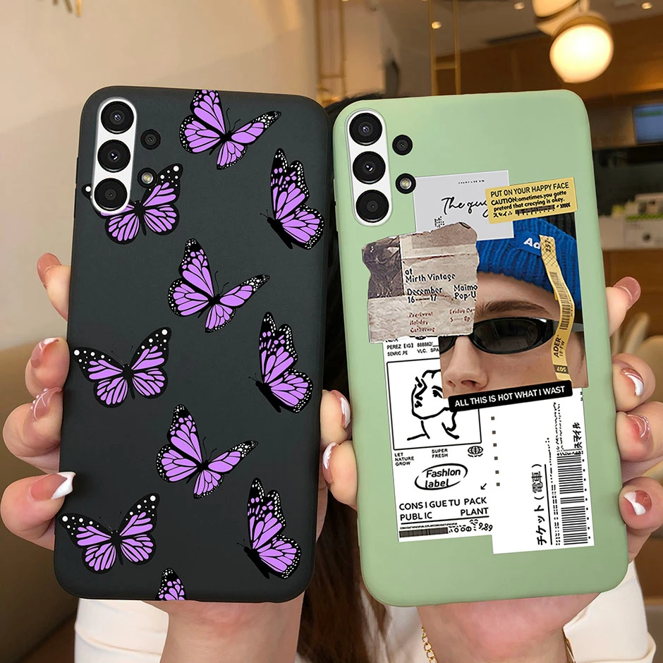 For Samsung Galaxy A13 4G Phone Case Cool Girl Cartoons New Design Soft Shell For SamsungA13 A 13 4G Fashion Prevalent Fundas