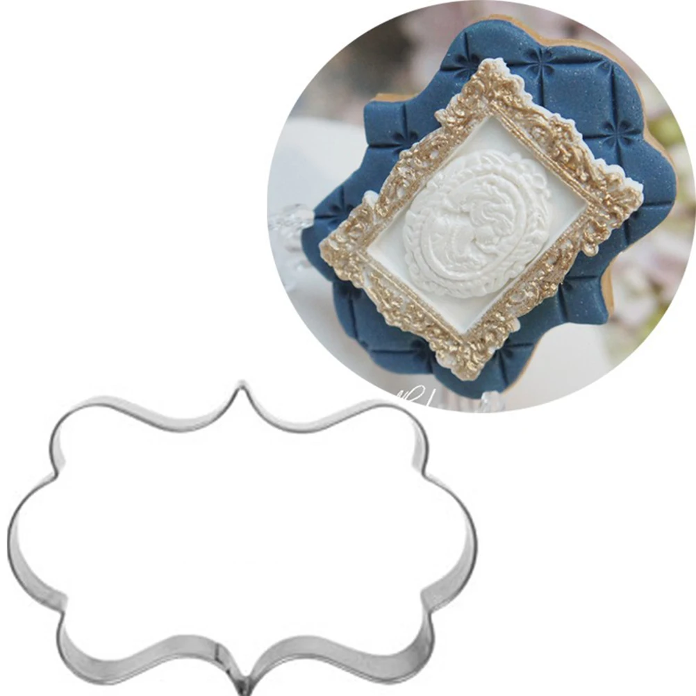 

6Pcs Stainless Steel Wedding Cookie Cutters Set Biscuit Molds DIY Fondant Baking Tools for Cakes Pastry Mold