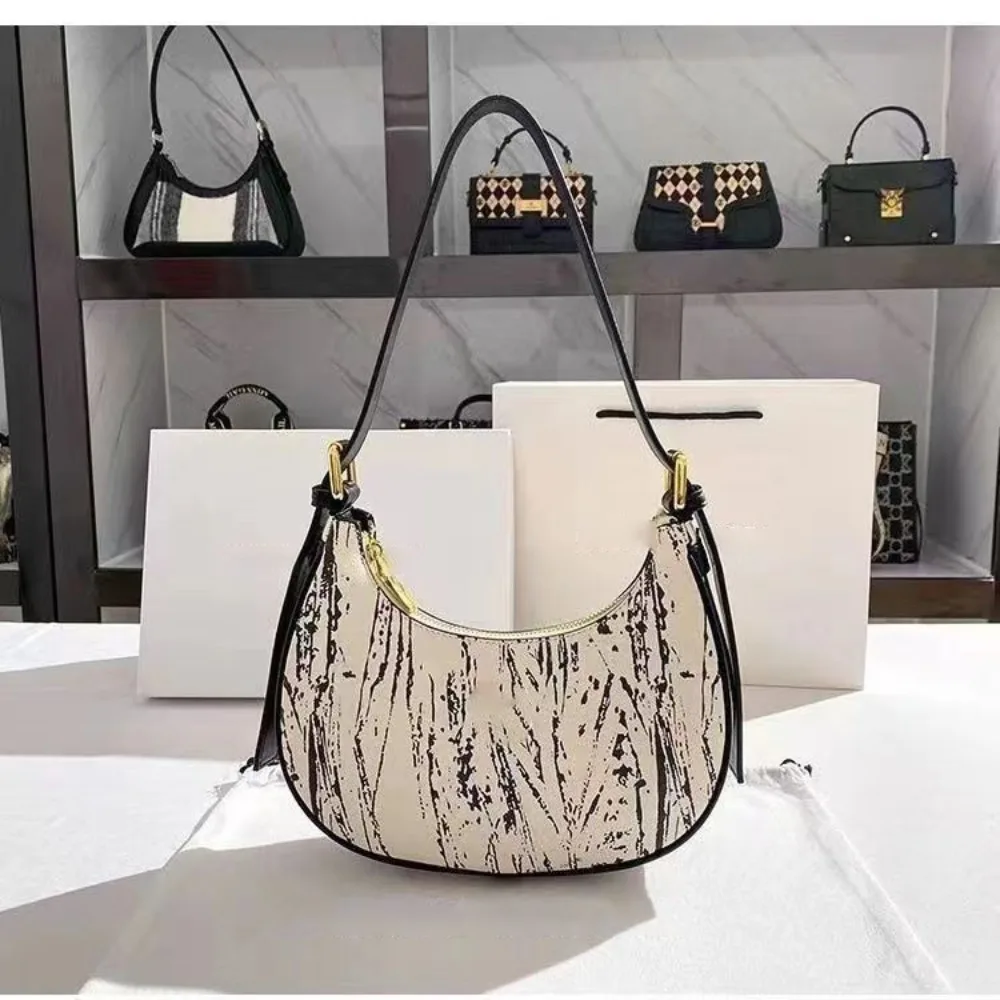 Fashion Niche Design Handbag High-end Bag Women 2024 New Trendy Shoulder Bag Underarm Phone Bag Wallet