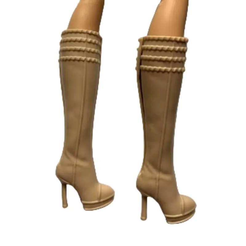 Original Quality Doll Shoes 1/6 Size Doll Sandals Boots DIY Colorful Doll Decors High Heels Doll Accessories New Doll Parts