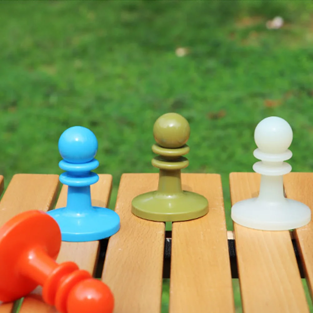 

4pcs Tent Pole Cap Camping Anti-thunder Anti-Thunder Cap For Outdoor Hat 2Red Protection Canopy Accessory