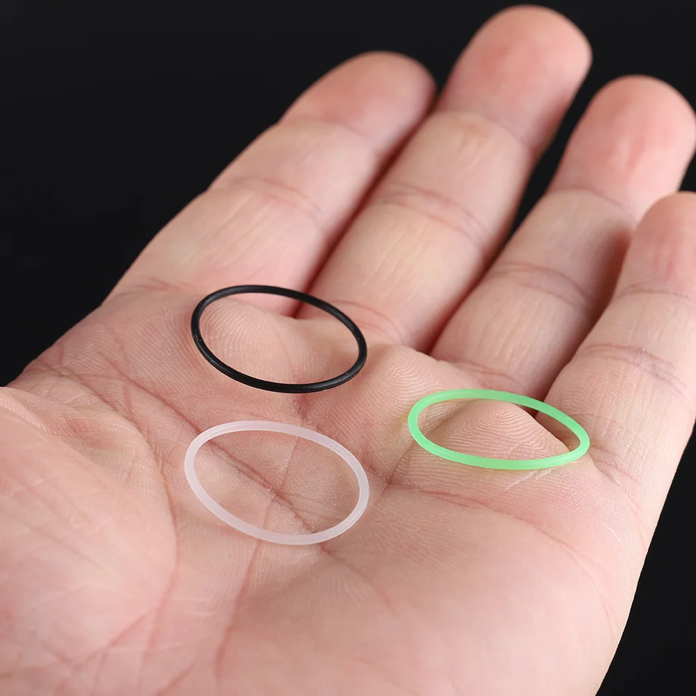 21*1.0mm Silicone O-ring for Glass Lens of S2+ S2 S3 S6 S8 Flashlight