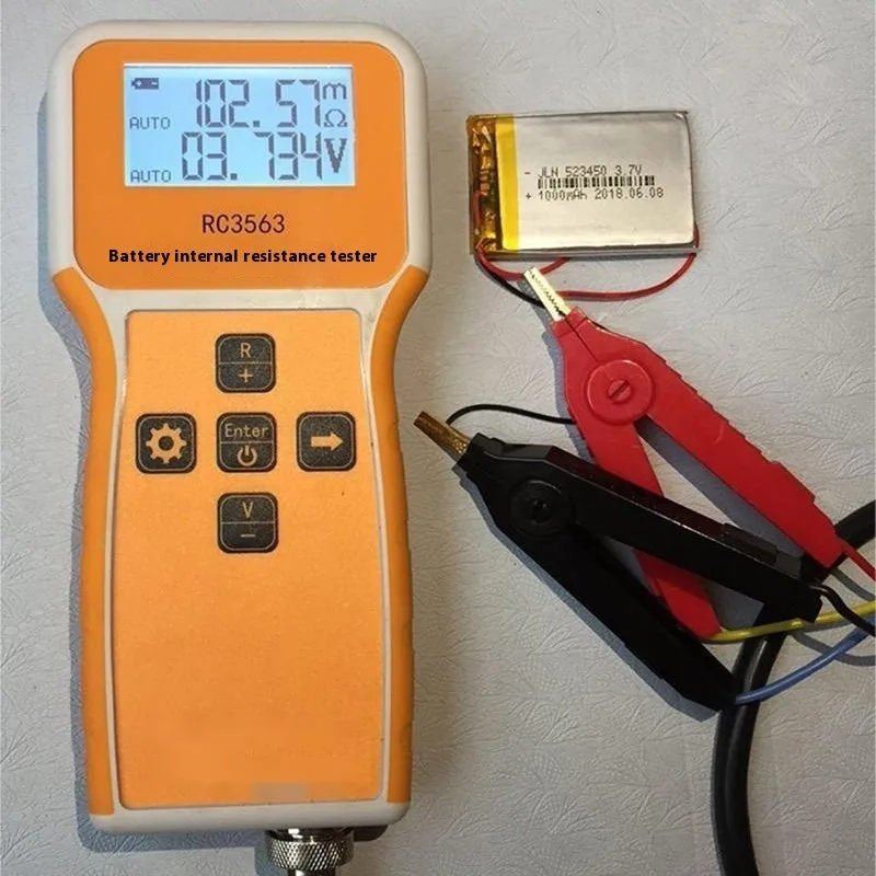 RC3563 Battery Voltage Internal Resistance Tester High-precision Trithium Lithium Iron Phosphate 18650 Ohmmeter