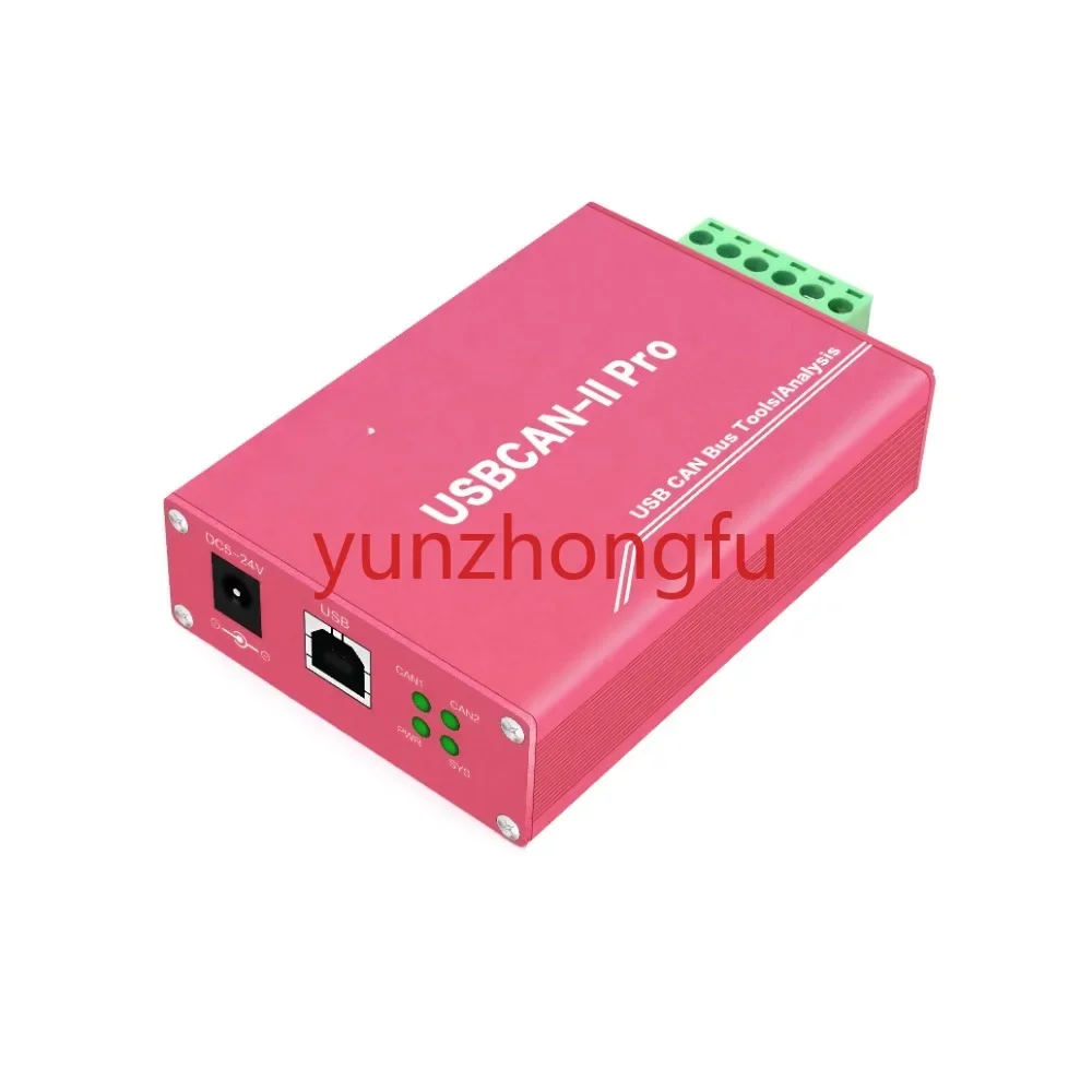 2 Channel Usbcan Pro Adapter Usb-Can Box Support Dbc Canopen 6 Interface Canbus USB  Analyzer