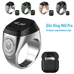 Smart Tally Counter for Muslims Zikr Ring Digital Tasbih Counter 5 Prayer Time Reminder Tasbeeh Counters Islamic Muslim Eid Gift