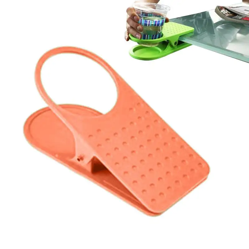 Soporte para tazas de café y agua, soporte para mesa de escritorio, Clip para oficina y hogar, sala de estudio