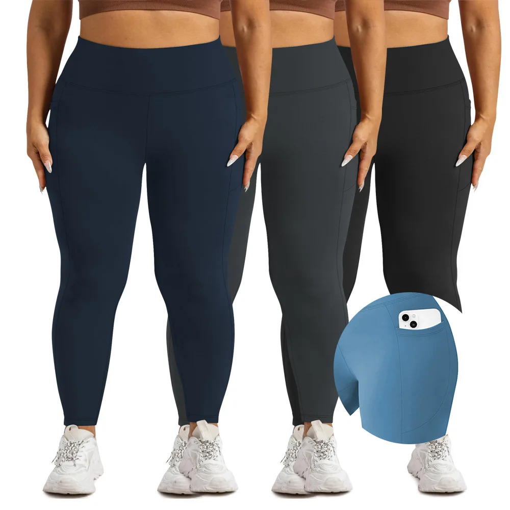 

Женские брюки для йоги больших размеров европейских размеров. Высокоэластичные брюки для йоги больших размеров с высокой талией и контролем живота.