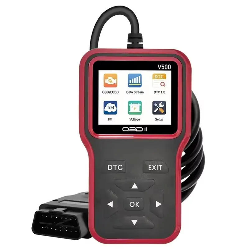 a33k-v500-obd2-スキャナー診断ツール、エンジンコードリーダーとバッテリー電圧テスター付き、すべての-obdii-車に対応