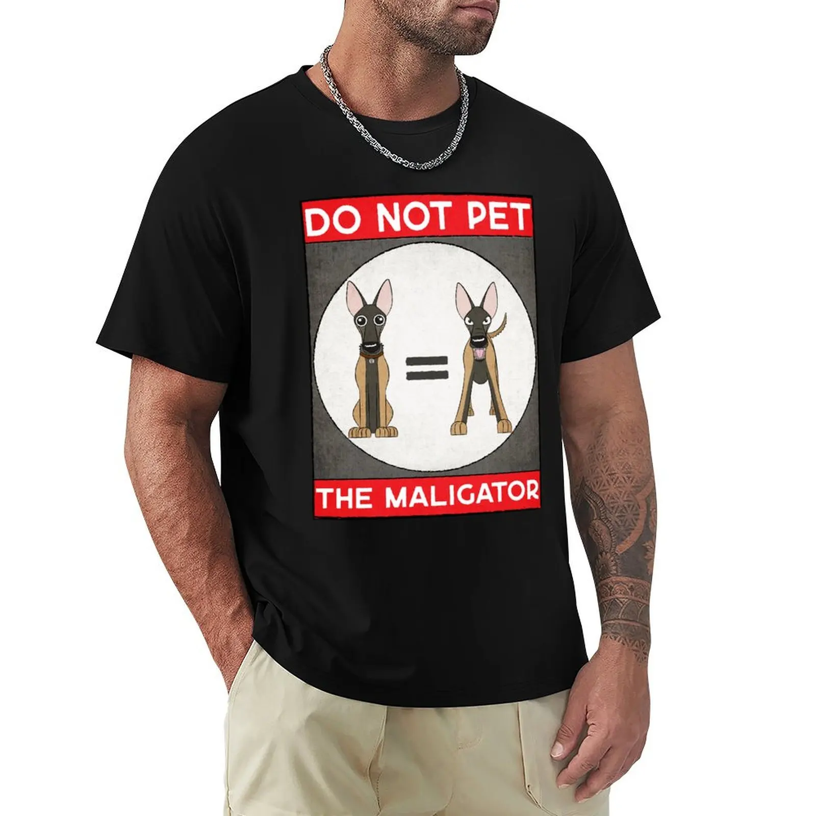 

Do Not Pet - The Maligator 2.0 T-Shirt Anti-Pilling Casual T-Shirt