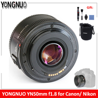 YONGNUO YN50mm F1.8 YN35mm F2.0 Auto Focus Lens Large Aperture Lense for Canon Nikon DSLR Cameras D7100 D3200 D3300 D3100 D5100