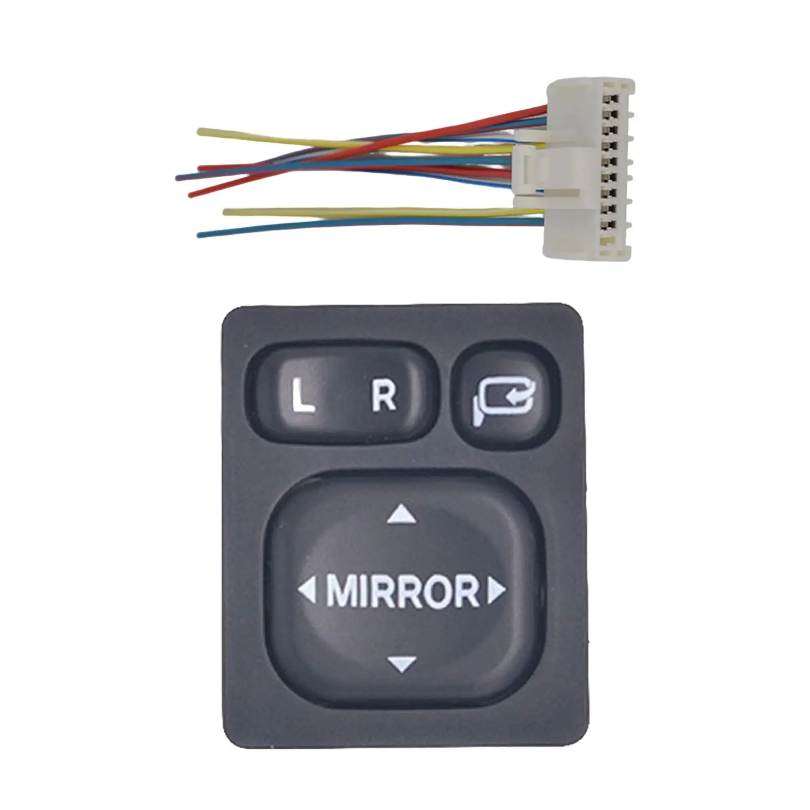 

Power Auto Rear Mirror Folding Switch 84872-52040 Spare Parts Mirror Control Switch Replacement for Toyota Hiace Modified