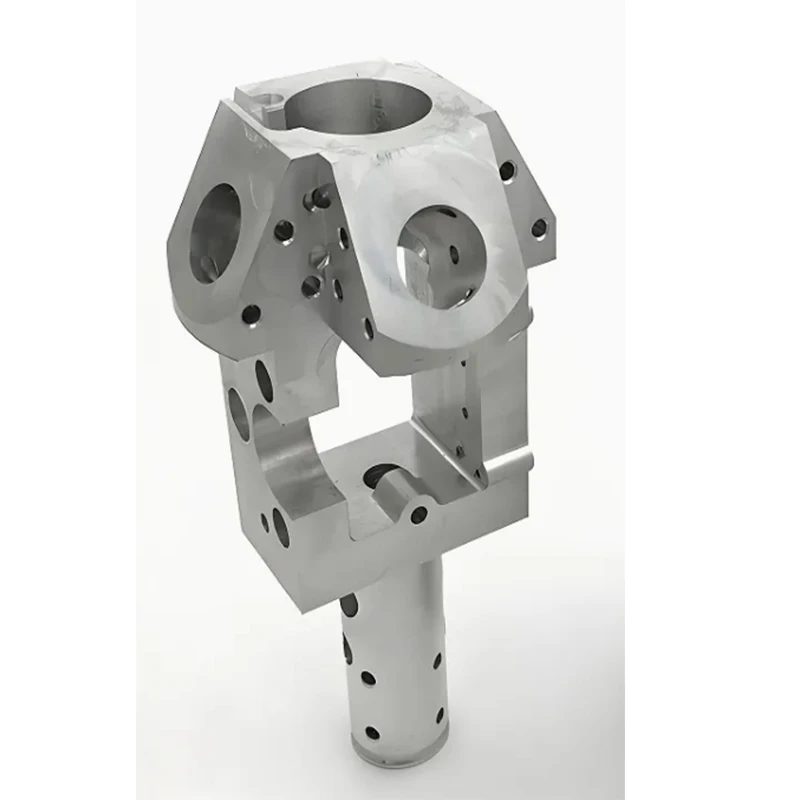 Customized Precision CNC Machining Aluminum Airflow Duct Turning Milling Structural Components for Various Applications
