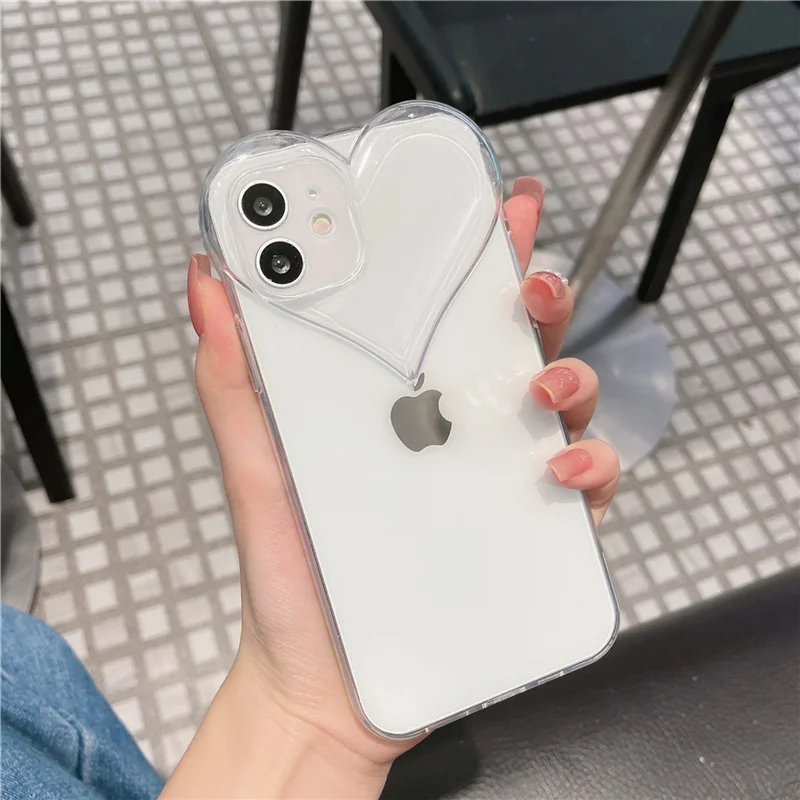 Чехол-бампер в Корейском стиле для iPhone 14 13 11 12 Pro XS Max X XR SE 7 8 Plus