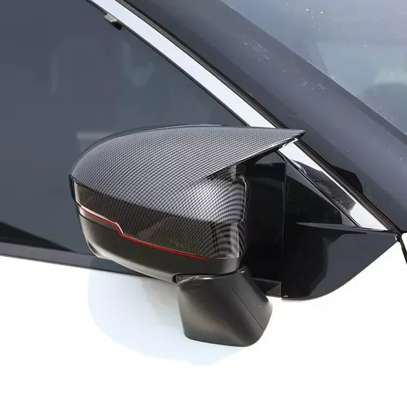 

⭐ Оригинальный ⭐ Защитные накладки на зеркала заднего вида для Nissan Rogue X-Trail Qashqai 2021-2024, карбон, аксессуары для авто